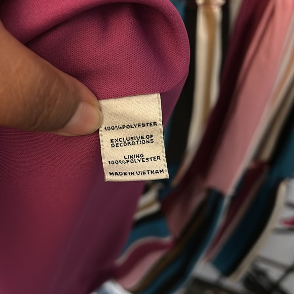 NWT Neiman Marcus English Factory ruffle dress with front tassle decor - Picture 13 of 14